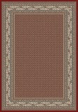 Covor Belgian Premium Kasmar 9595-014, Marime 80 x 150 cm, Rosu, Inaltime Fir 9 mm, Antialergic, Polipropilena, Living, Dormitor