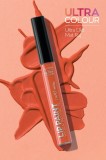 Lip Paint Coral Shore &ndash; Ruj mat hidratant pentru buze catifelate și confort
