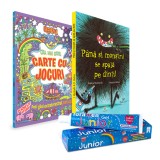 Pachet promoțional Genial! Cea mai cool carte de jocuri &amp; P&acirc;nă și monștrii se spală pe dinți!
