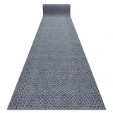 Traversa - Covor antiderapant MAGNUS 2954 Zigzag exterior, interior gri, 100 cm, Dreptunghi, Polipropilena