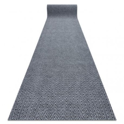 Traversa - Covor antiderapant MAGNUS 2954 Zigzag exterior, interior gri, 200 cm foto