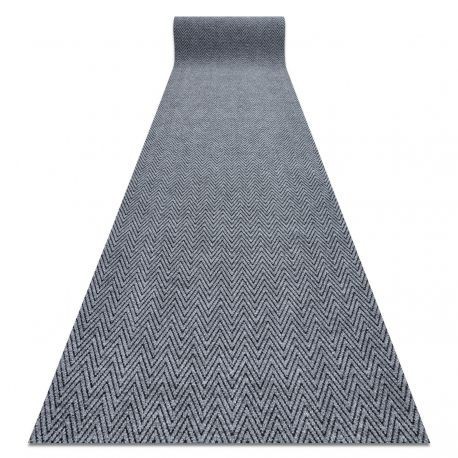 Traversa - Covor antiderapant MAGNUS 2954 Zigzag exterior, interior gri, 200 cm