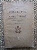 L&#039;IDEE DE DIEU ET L&#039;ESPRIT HUMAIN - ARTHUR JAMES BALFOUR
