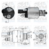 MEAT &amp; DORIA 46126 Solenoid, electromotor