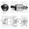 MEAT &amp; DORIA 46126 Solenoid, electromotor