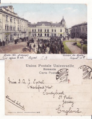 Braila -Piata-animata- clasica foto