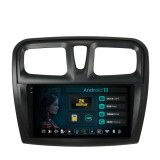 Cumpara ieftin Navigatie 2K HUB64 Dacia Logan Sandero, 8GB RAM, Android 13, Octacore, Slot Sim 4G, DSP, GPS, Wi-FI, Carplay, Android Auto, USB, Bluetooth, Waze, Touc