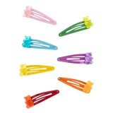Set 7 Clame de Păr Metalice cu Ursuleți 3D, Multicolore pentru Copii, CMCLASS