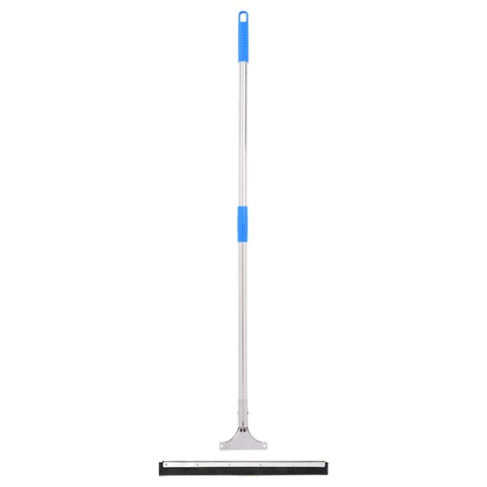 vidaXL Racletă pentru podea, 45,5x119,5 cm, oțel și cauciuc 3329227