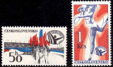 C2339 - Cehoslovacia 1980 - Sport Yv.no.2398-9 neuzat,perfecta stare