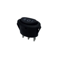 Comutator tip rocker ON-OFF-ON 250V 6A KCD1-103-9