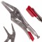 Cleste autoblocant drept cu varf lung, 225 mm, 9&quot;, Tvardy T00922
