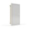 Tablou metalic ST 36 module (3x12) usa plina PMF 36 Noark alb 107103