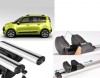 Bare Transversale ALM Aluminiu Citroen C3 Picasso 2009-2017, 121cm, Gri, Set 2 buc, Montaj pe Bare Longitudinale