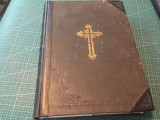 PENTICOSTAR BUCURESTI 1912, TIPĂRIT IN ZILELE REGELUI CAROL I CU BINECUV&Acirc;NTAREA SF. SINOD. EDIȚIA III FORMAT MARE 30,5 x 23 CM. CU LITOGRAFII COLOR