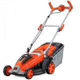 Redback E146C - Masina de tuns iarba fara acumulatori si incarcator Li-Ion 40 V - Ah 45.7 cm 60 l