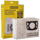 Set 5 x Sac de praf, Pentru aspiratoarele KARCHER WD2, WD3, SE 4001, SE 4002