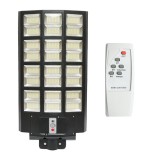 Lampa solara stradala LED 1200W cu senzor radar, IP65 si telecomanda