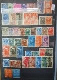 Lot timbre Romania 1950-1959, Stampilat