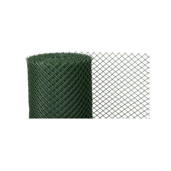 Gard plasa, pvc, verde, 20x20 mm, inaltime 1 m, 25 m GartenVIP DiyLine