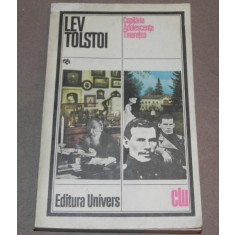 COPILARIA ADOLESCENTA,TINERETEA de LEV TOLSTOI , 1980