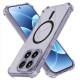 Husa Xiaomi 17 Asteroid GSM Shockproof Clear Silicone MagSafe, fumuriu