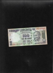 India 100 rupees rupii 2007 seria657549 foto