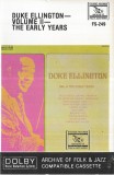 Casetă audio Duke Ellington &lrm;&ndash; Vol. II - The Early Years, originală, Casete audio