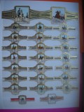 HOPCT LOT NR 55 CAVALERIA MILITARA WW -49 BUC-ETICHETE VECHI DE TRABUCURI / CIGARS LEBELS -COLECTIE DE LUX-LITHO