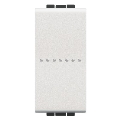 Intrerupator AXIAL simplu Living Light Bticino 1M alb N4051A foto