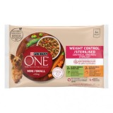 One Mini Dog, hrana umeda pentru caini, curcan, 4x85 gr,