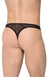 Chiloti Tanga Tip Plasa, Negru, XL, Softline