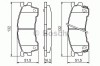 Set placute frana,frana disc MAZDA PREMACY (CP) (1999 - 2005) BOSCH 0 986 460 975