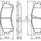 Set placute frana,frana disc MAZDA PREMACY (CP) (1999 - 2005) BOSCH 0 986 460 975