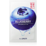 Cumpara ieftin The Saem Natural Mask Sheet Blueberry masca de celule cu efect revitalizant 21 ml