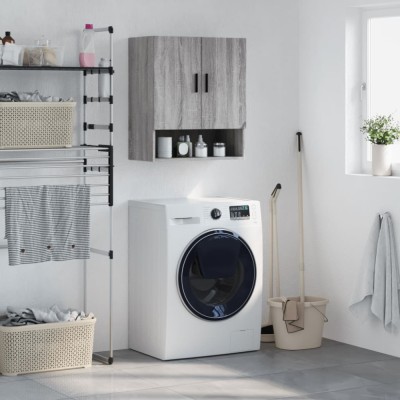 vidaXL Dulap de perete, gri sonoma, 60x31x70 cm, lemn compozit 829930 foto
