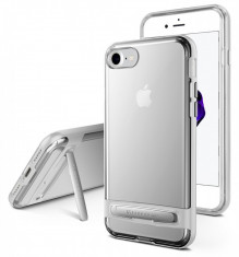 Husa iPhone 7 Plus - Mercury Bumper Stand Silver foto