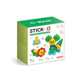 Clicstoys - Set de constructie Magnetic Prieteni din natura , Stick-O, Clics toys
