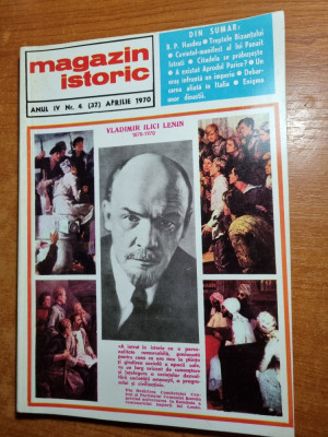 revista magazin istoric aprilie 1970 foto