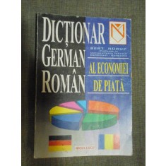 DICTIONAR GERMAN ROMAN AL ECONOMIEI DE PIATA - BERT RURUP