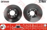 Disc frana BMW Seria 3 (E90) (2005 - 2011) TRW DF4449