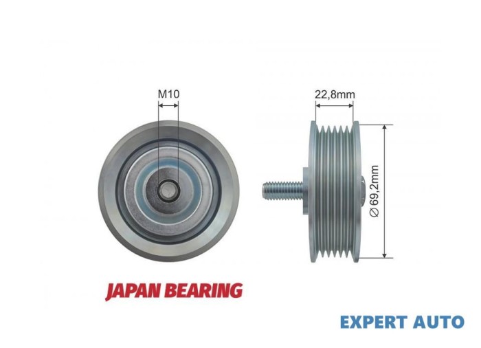 Rola intinzatoare curea alternator Hyundai Santa Fe 3 (2012-&gt;)[DM,DMA] #1