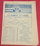 Program meci fotbal PETROLUL PLOIESTI - FC ARGES PITESTI (18.02.1984)