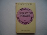 Istoria literaturii romane contemporane (vol. II) - E. Lovinescu