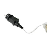Transformator pentru instalatii cu fir subtire din cupru, 8 jocuri de lumini, 15 v - 3.6w, negru, Oem