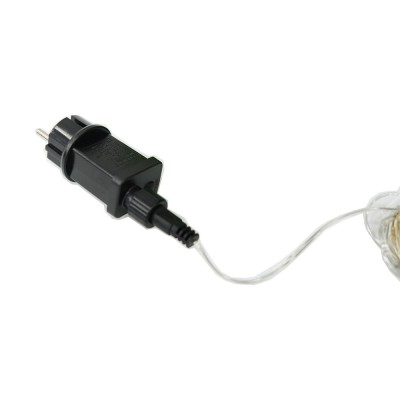 Transformator pentru instalatii cu fir subtire din cupru, 8 jocuri de lumini, 15 v - 3.6w, negru foto