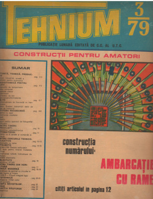 C10366 - REVISTA TEHNIUM, 3/1979 foto