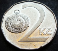 Moneda 2 COROANE - CEHIA, anul 1993 * cod 3416 foto