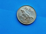 50 Rupiah 1996 Indonesia-AUNC-luciu de batere