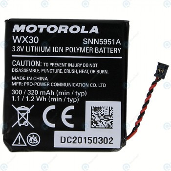 Baterie Motorola Moto 360 SNN5951A WX30 300mAh foto